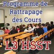 Note aux étudiants L3-HSST(Programme de Rattrapage des Cours) L3HSSTPGM