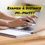 Examen à Distance M1-MHSST HSST1