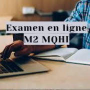 Note aux étudiants M2 MQHI M2 MQHI