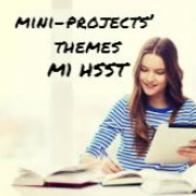 M1 HSST Examination - Technical English- Mini Projects M1HSST
