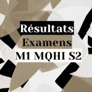 Résultats Examens M1 MQHI S2 resultsm1