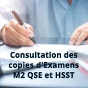 Note aux étudiants M2 QSE et HSST QSEHSST