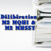 Délibération M2 MQHI & MHSST