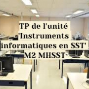 TP de l'unité 'Instruments informatiques en SST'
